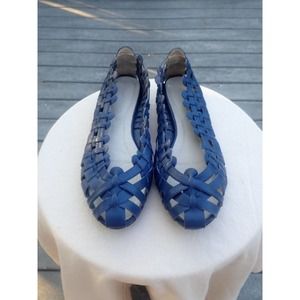 WOMEN SalvadorBachiller Flats Blue Sz 7